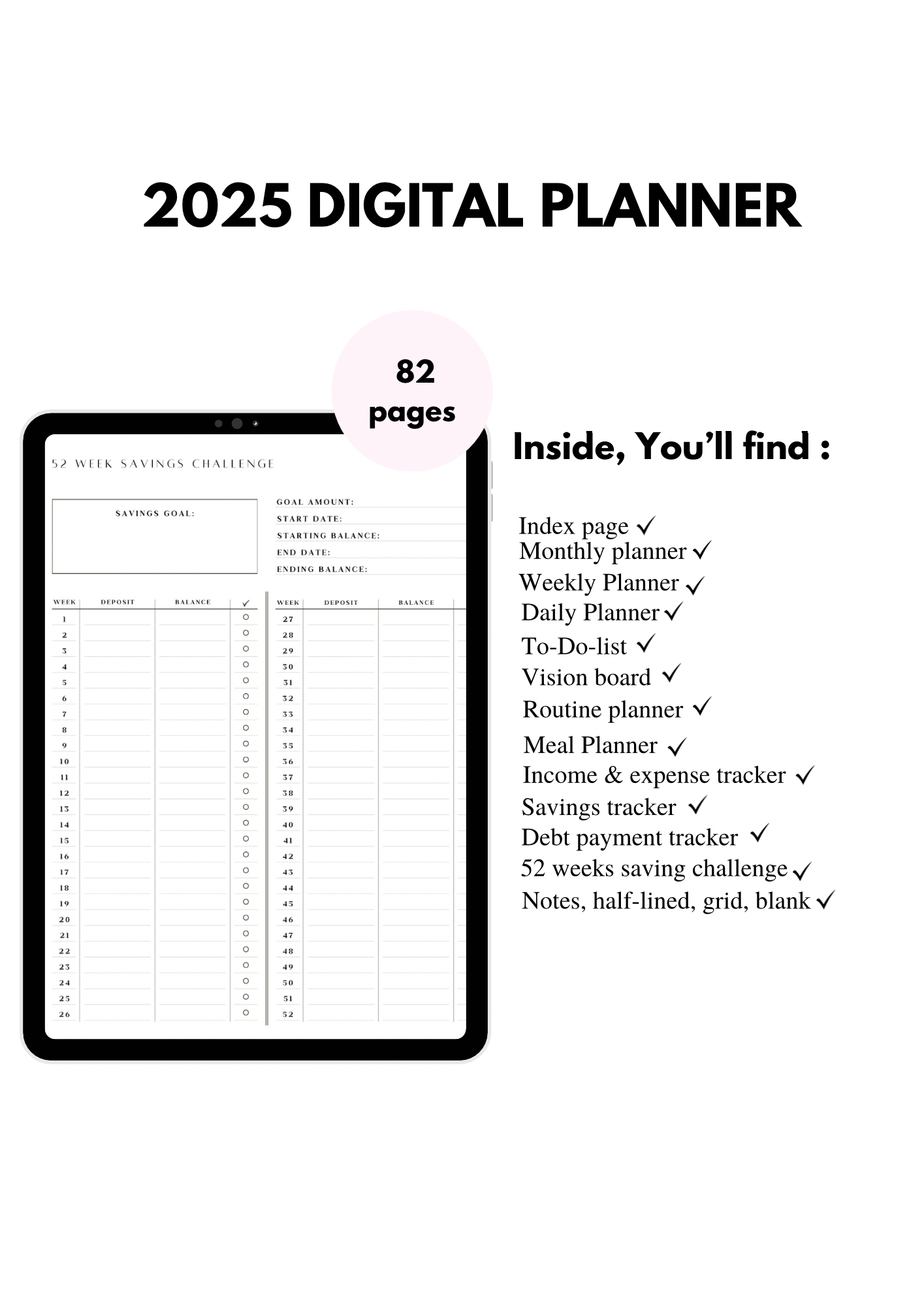 2025 DIGITAL PLANNER